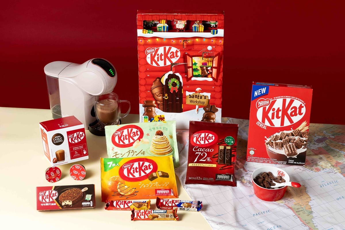 巧克力人跟上！KitKat熱銷日韓10大新品登台，好市多開搶「聖誕倒數月曆」