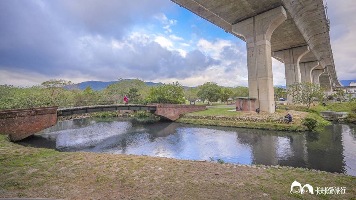 竹東生態河濱公園有「竹東後花園」的美稱。（圖片來源：卡夫卡愛旅行）