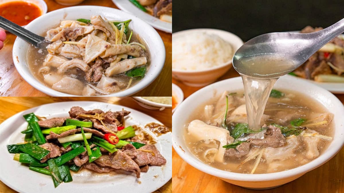 免費續湯喝到飽！高雄老店「滿料牛雜湯」只要80元，牛肉熱炒百元出頭超親民