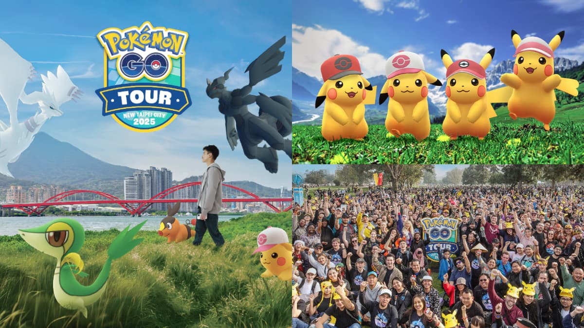 寶可夢訓練家集合！「Pokémon GO Tour」登陸新北，抓限定版寶可夢、拿獎勵