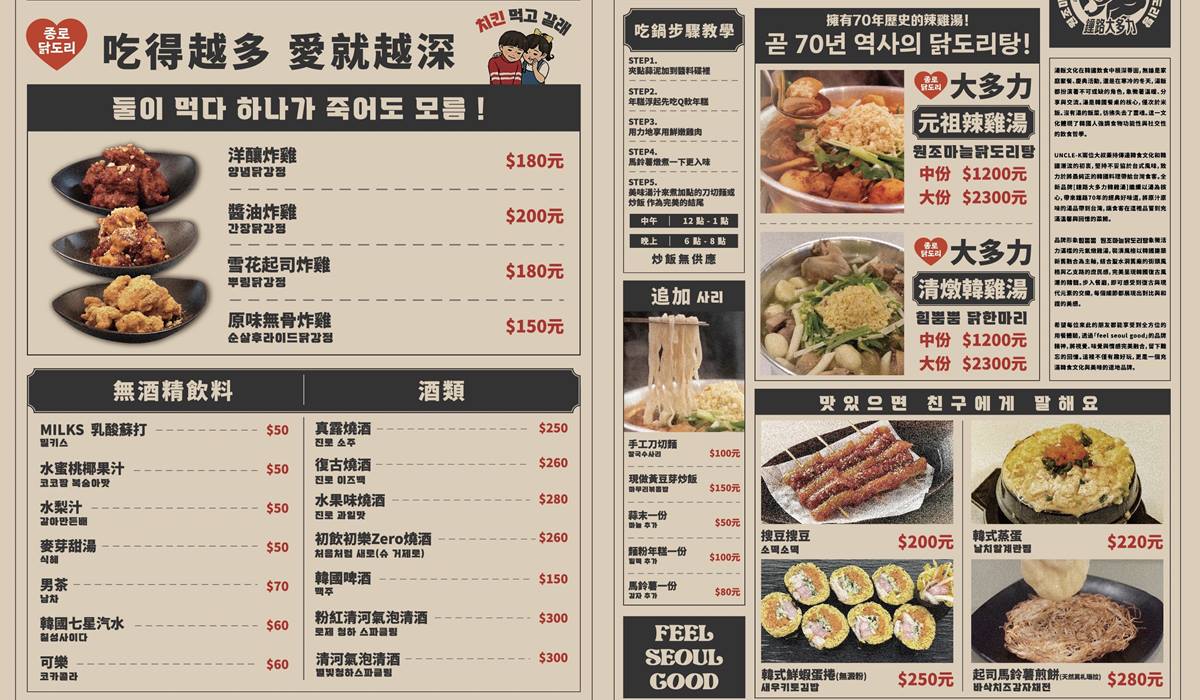 全台第１家「韓式辣雞湯」！75元起泡菜、涼拌菜無限續，限時２天半價快衝