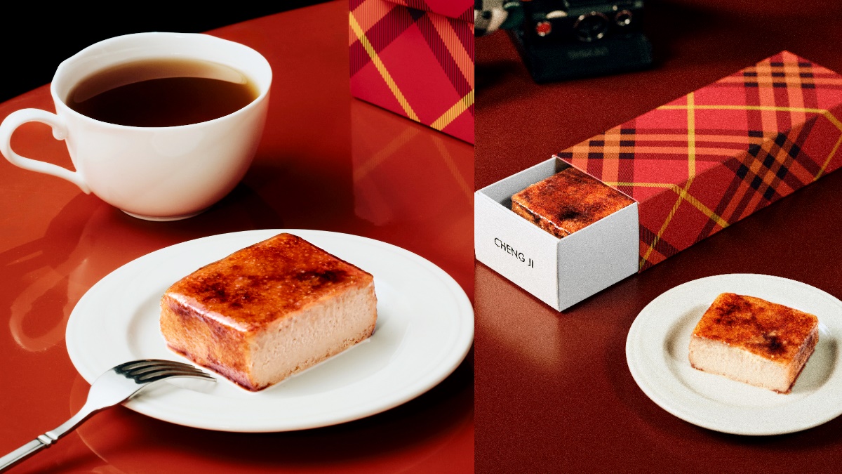 最強「焦糖起司蛋糕」快閃信義！「承繼ｘBurberry」最美聖誕餐車，免費送熱飲