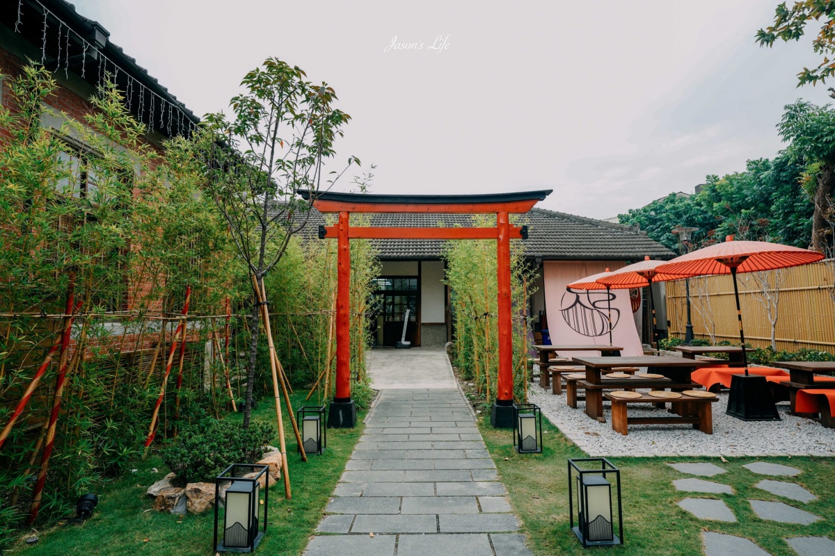 百年日式古蹟變餐廳！雲林超美「日式庭園、鳥居」，美拍打卡秒飛日本