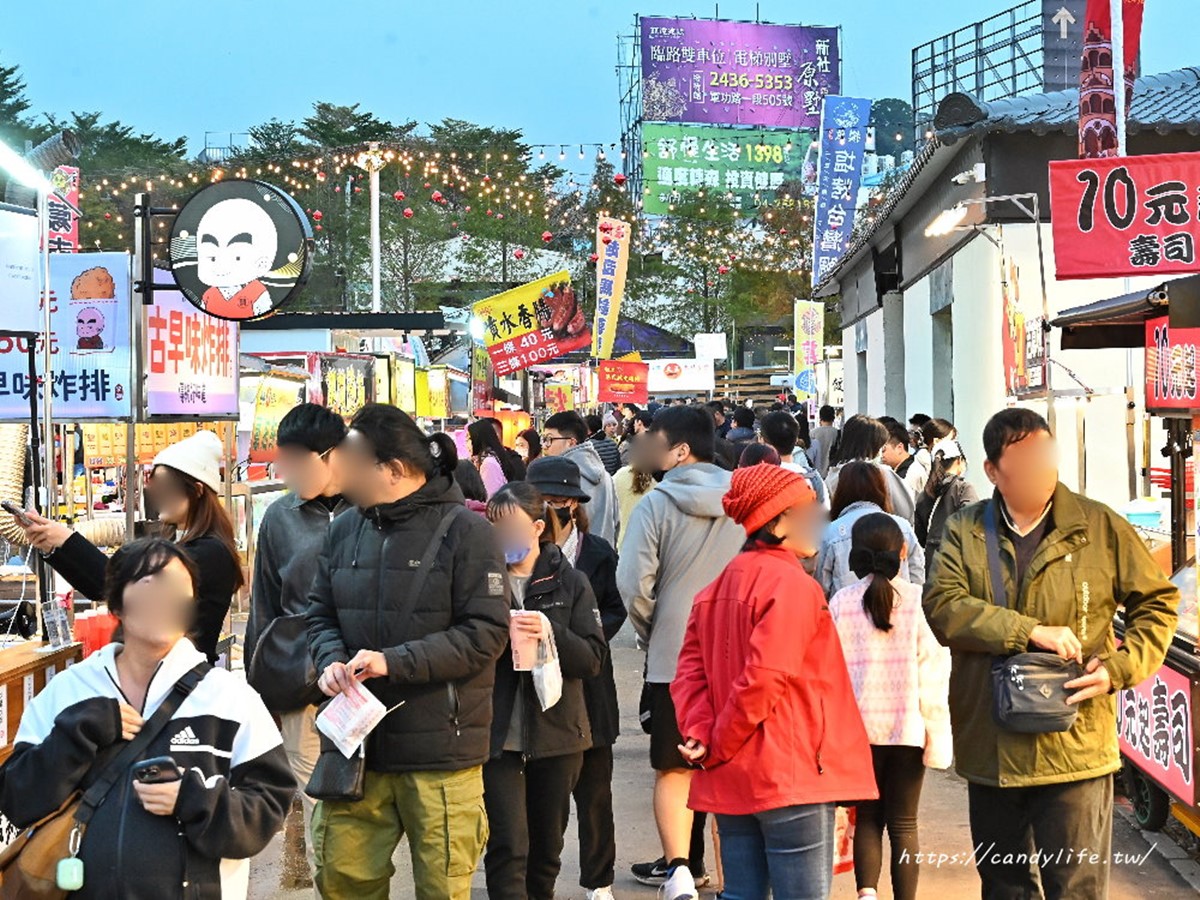 台中又有新夜市！「大坑九號夜市」開幕直擊，每週營業５天、必吃美食一次看