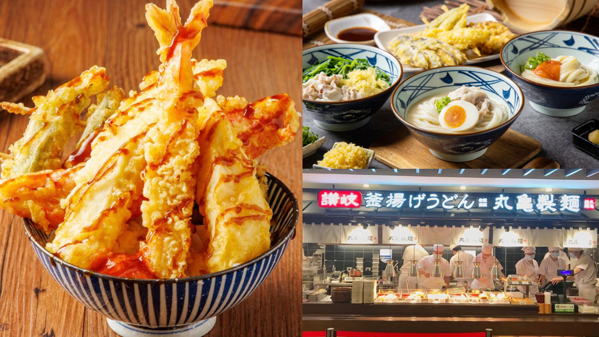 最低35元起！丸亀全新「高CP值天丼」爽嗑炸蝦天婦羅，加碼免費送烏龍麵