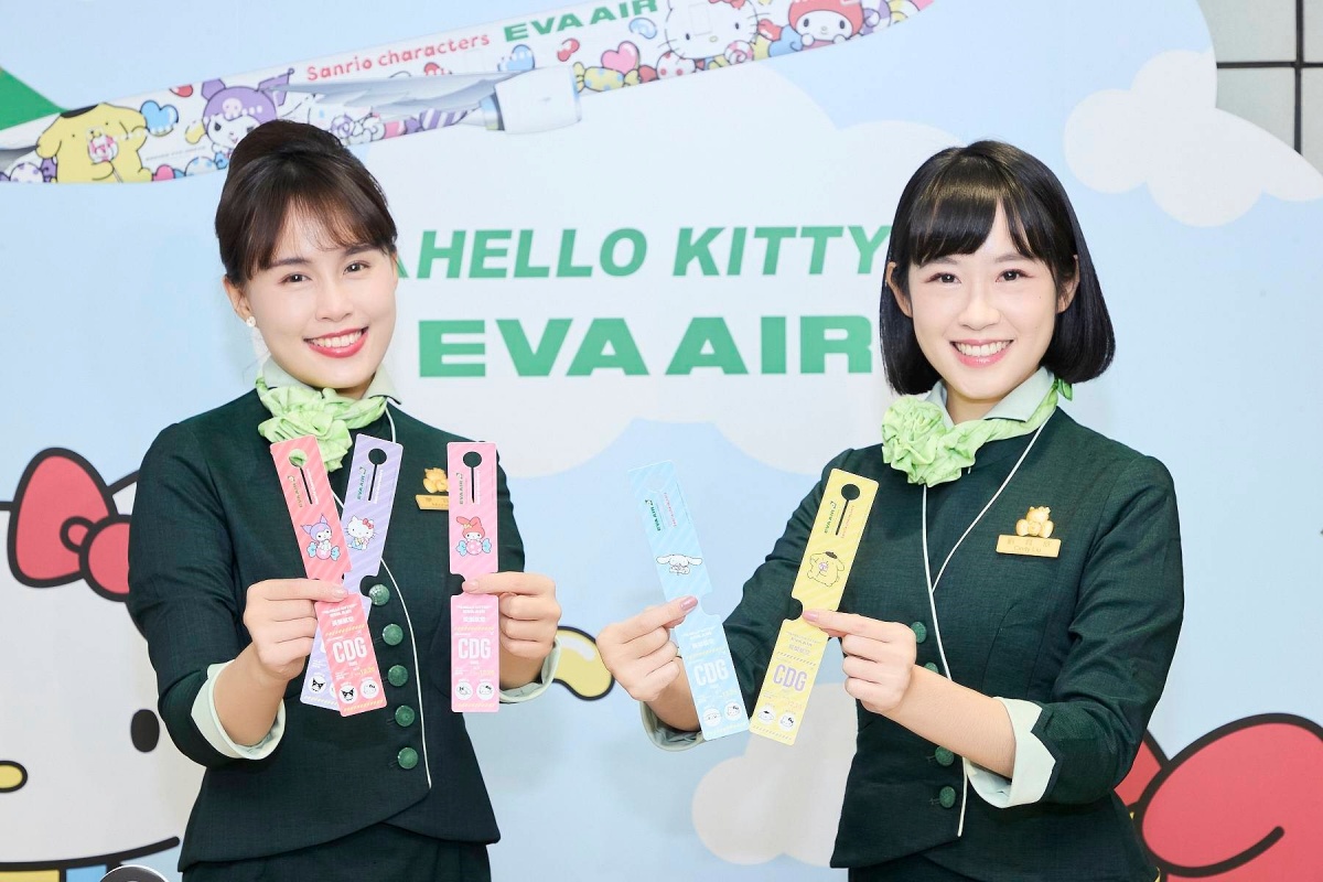 三麗鷗迷快來拍!長榮「三麗鷗糖果機」亮相,華航「皮卡丘機」進駐高雄 三麗鷗迷快來拍!長榮「三麗鷗糖果機」亮相,華航「皮卡丘機」進駐高雄