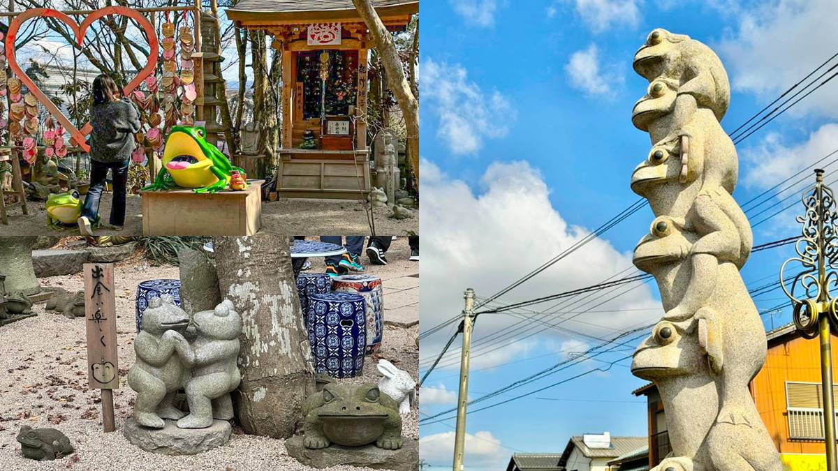 萬隻蛙蛙遍布全寺！福岡超趣味「青蛙寺」，必拍日版「九蛙疊像」還能求好運