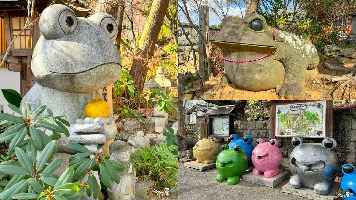 萬隻蛙蛙遍布全寺！福岡超趣味「青蛙寺」，必拍日版「九蛙疊像」還能求好運