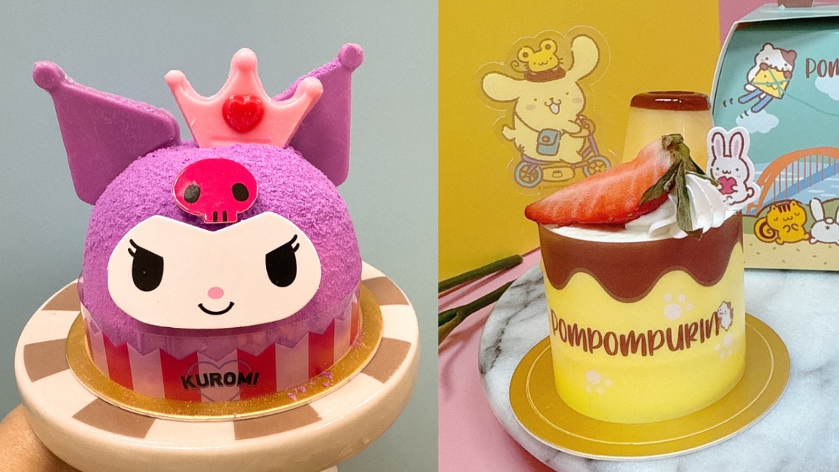 85度C推「酷洛米＋布丁狗蛋糕」！78元起開吃，午後の紅茶ｘ米飛兔滿額送