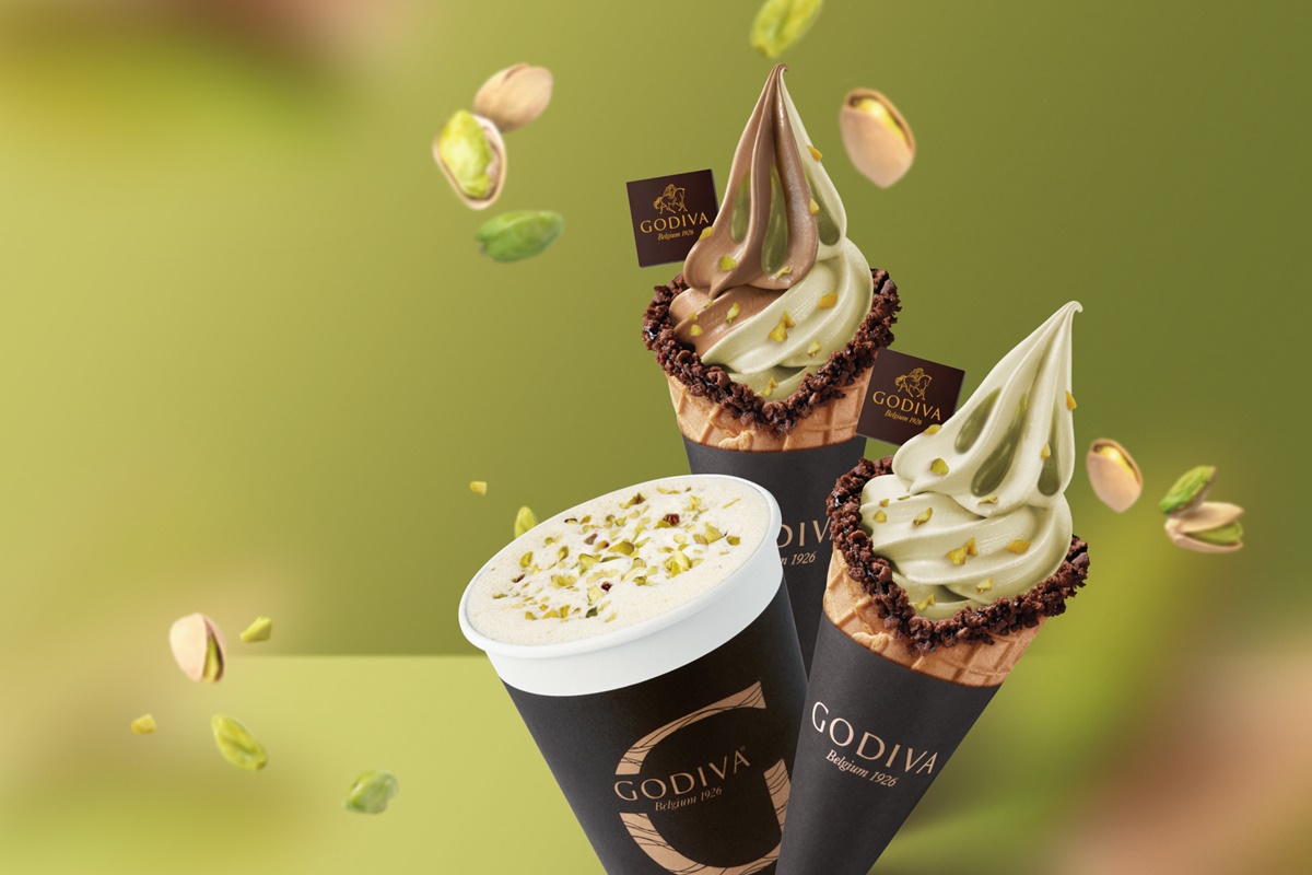 GODIVA「開心果巧克力霜淇淋」來了！奶昔、雪糕都有，再吃酷聖石「烏龍茶冰淇淋」