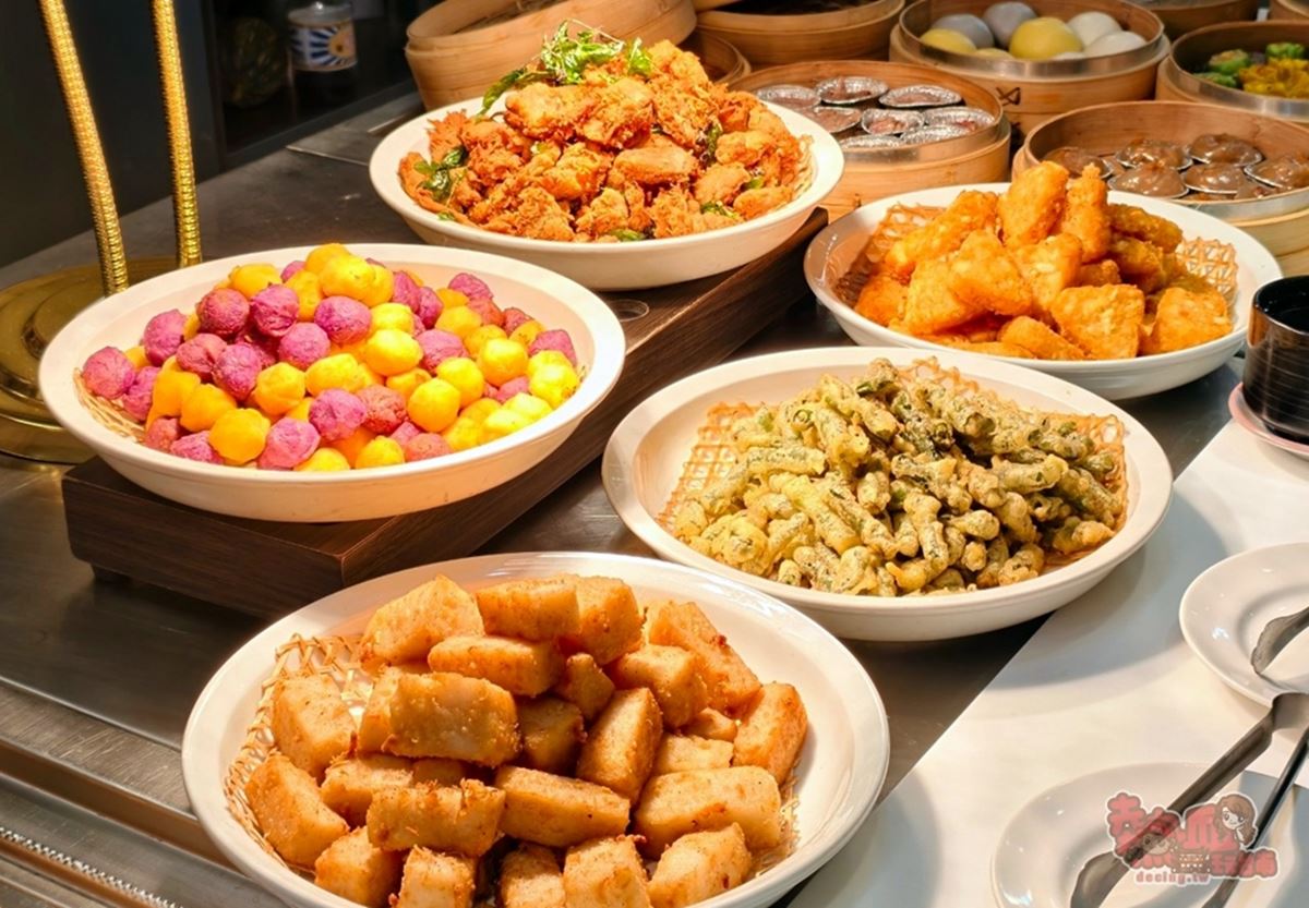 台南最強「蔬食Buffet吃到飽」！百道中西式菜色任夾，炙燒生魚片壽司超擬真