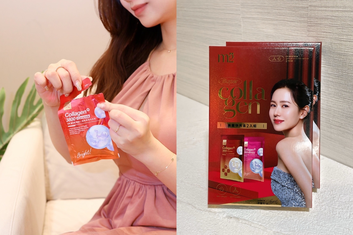 m２美度 珍珠燕窩膠原飲，進駐全家便利超商，快充膠原隨時美麗不打烊