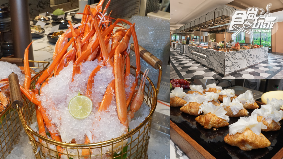 新竹頂級Buffet開幕!煙波飯店吃到飽改版升級,88折爽嗑和牛、活跳蝦、現流魚