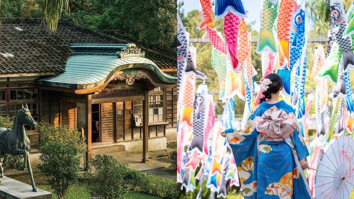 秒飛日本偽出國!全台最美神社「夏日祭典」在桃園,美拍鯉魚旗海、假日市集