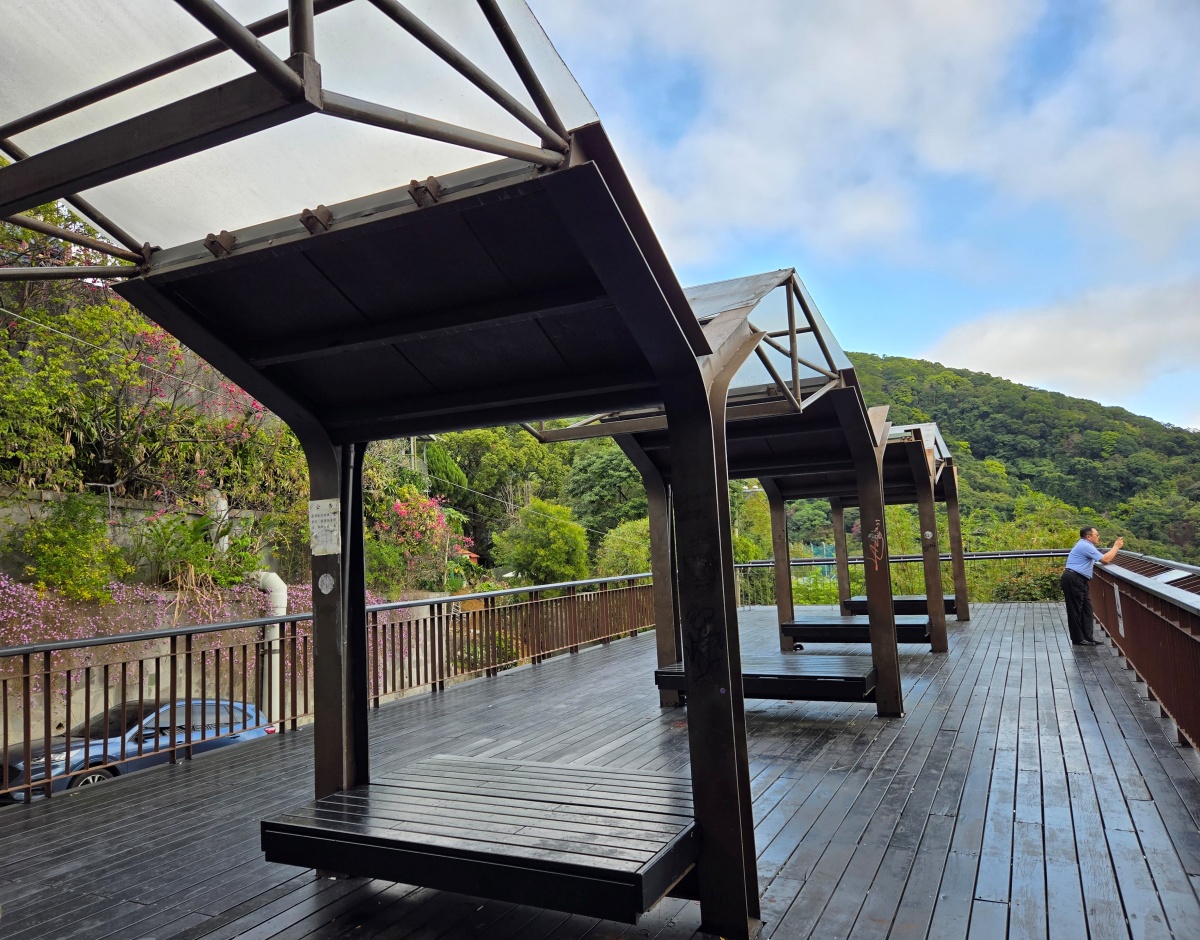 台北夜景７｜四季長廊觀景台：北投最美百萬夜景