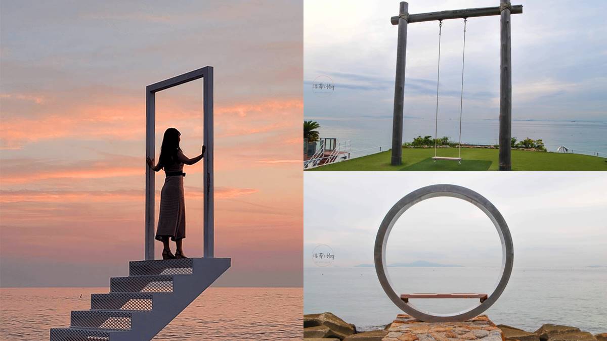 IG暴紅熱點!坐落「海景第一排」鬆餅店,還能打卡天空階梯、巨大鞦韆 IG暴紅熱點!坐落「海景第一排」鬆餅店,還能打卡天空階梯、巨大鞦韆