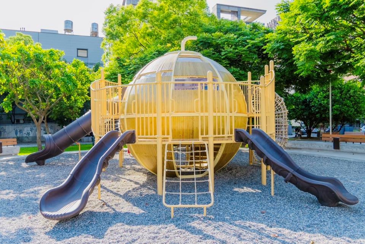全台最美「粉紅溜滑梯公園」在這！新竹全新６座兒童遊戲場開箱（持續更新