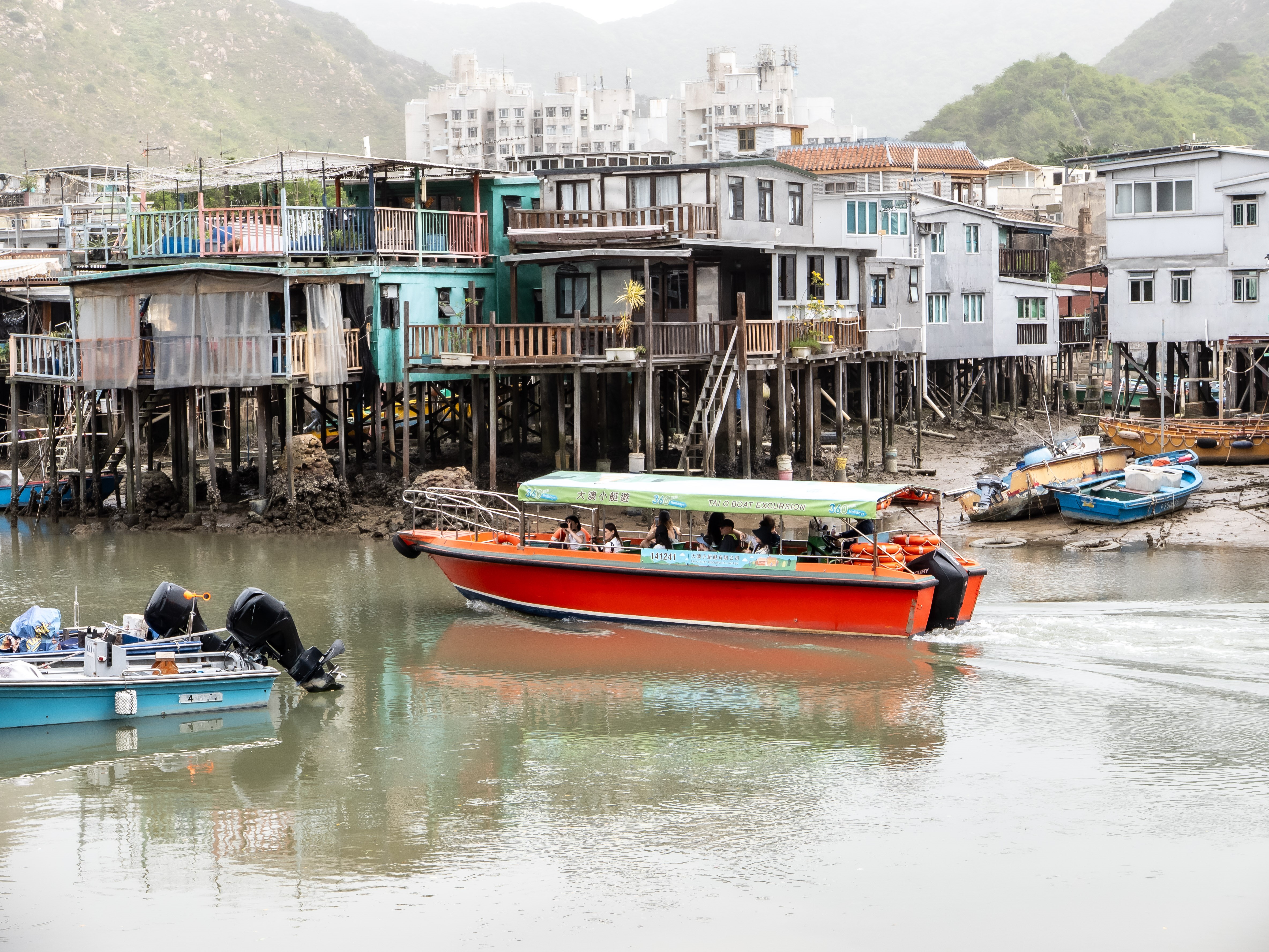 大澳隱藏於大嶼山  香港旅游 +Sunset 夕陽