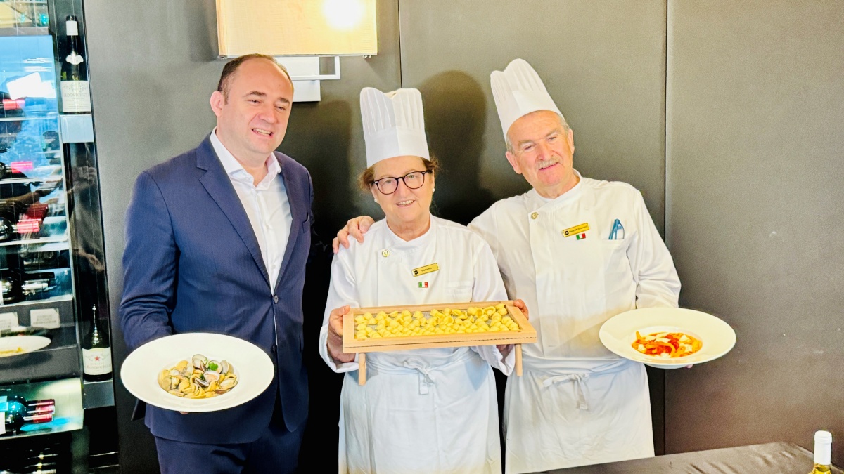 道地南義料理來台！開吃「手工貓耳朵麵＋紅酒燉和牛肉」，限時客座只有５天