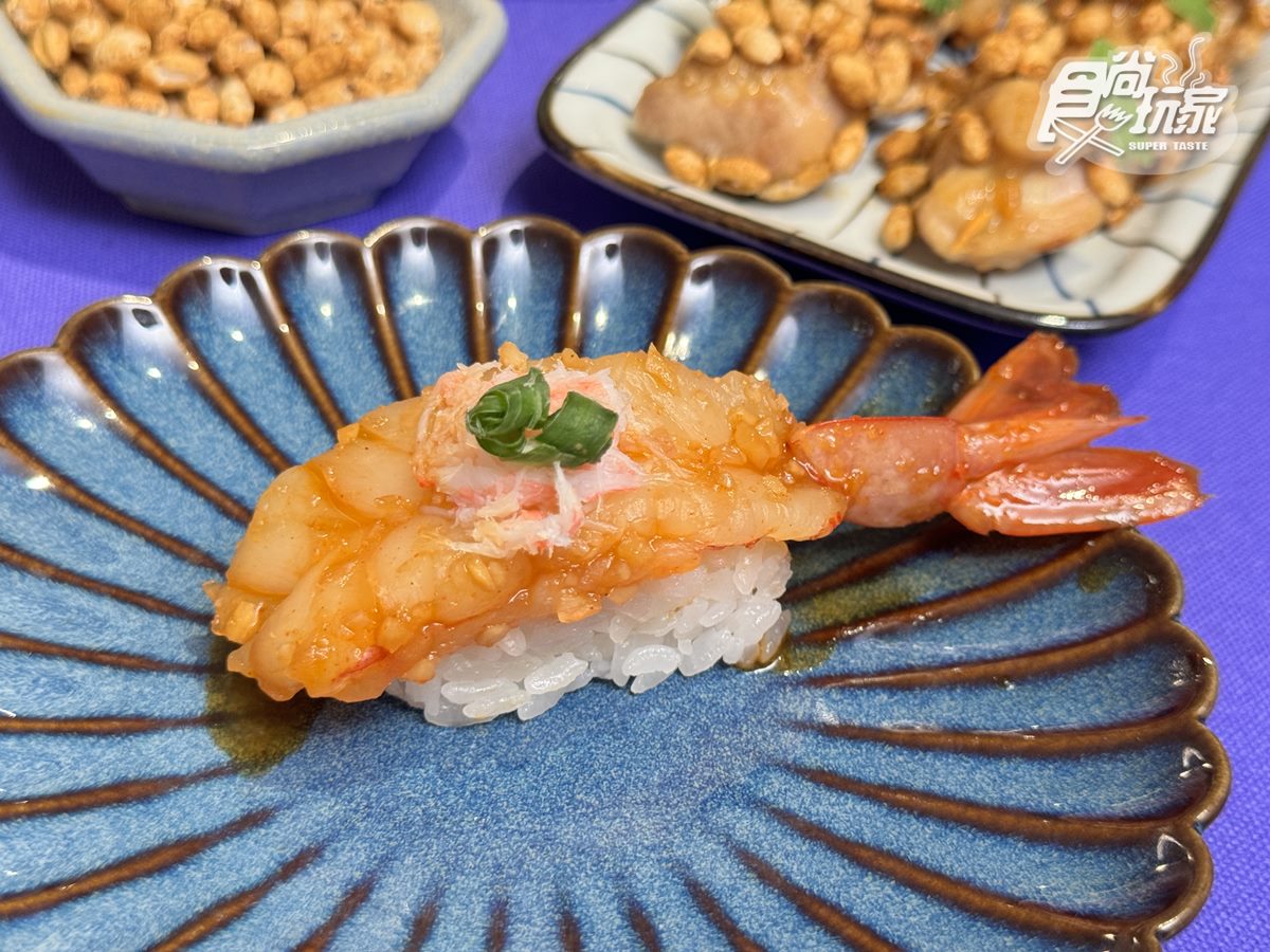赤蝦壽司免費吃！「爭鮮」推雙品牌聯名，６款水果壽司＋韓式料理一次看