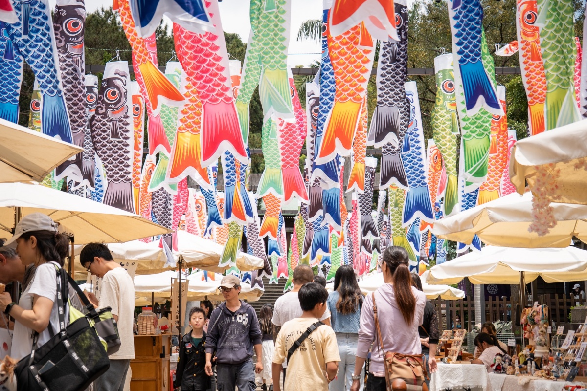 連假開逛全台最美神社!體驗日本端午活動祈福,還有彩色鯉魚旗海、假日市集 連假開逛全台最美神社!體驗日本端午活動祈福,還有彩色鯉魚旗海、假日市集