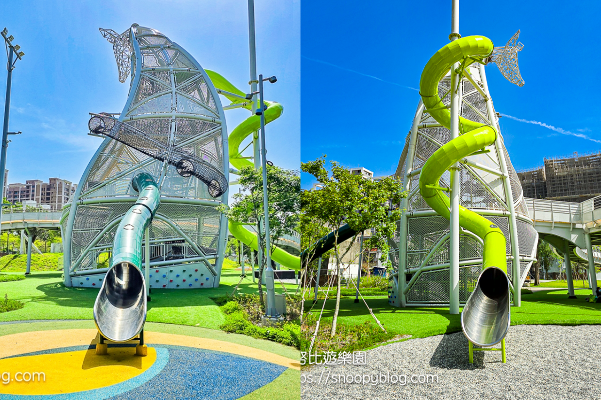 週末遛小孩就來這！「長頸鹿溜滑梯」全桃園最高，攀岩、盪鞦韆通通有