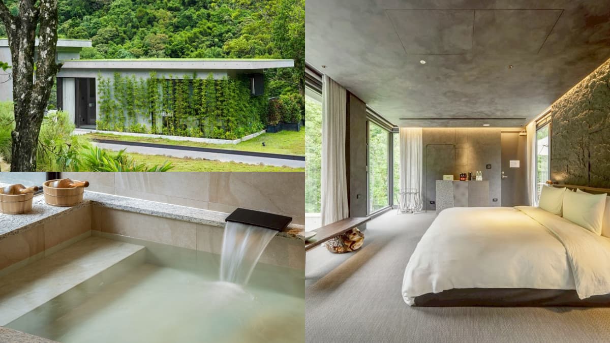 新北烏來全新溫泉Villa登場！森林系絕美房型首度公開，限量只有５間房快搶