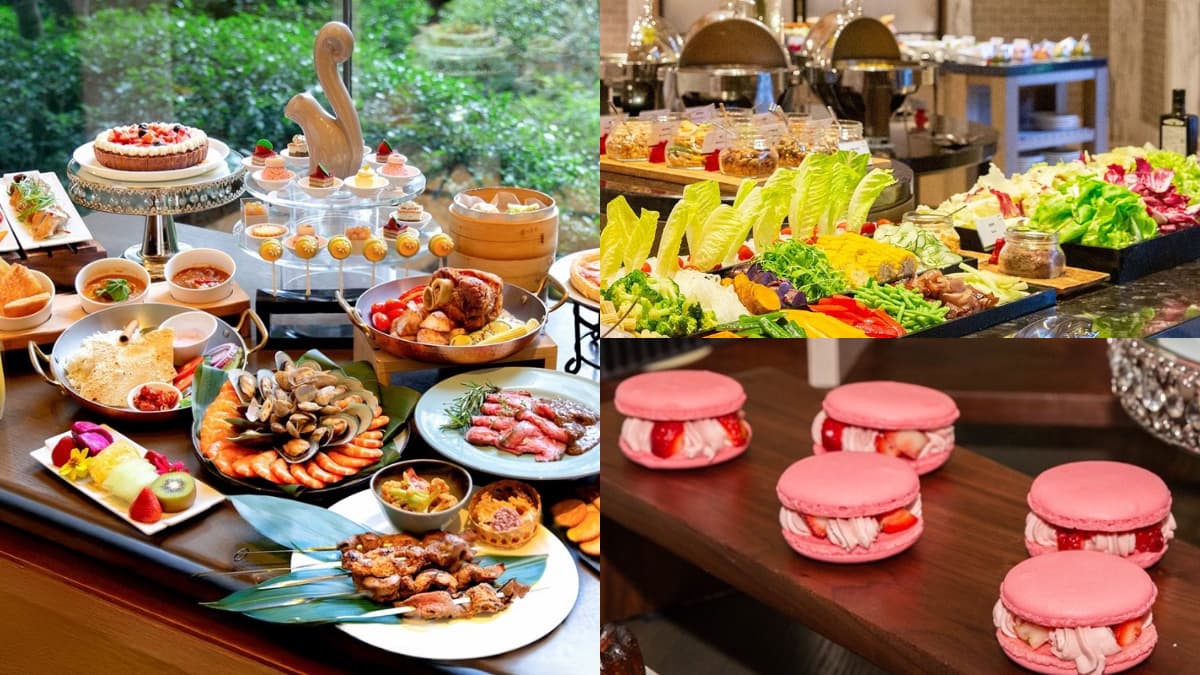 台北最美「下午茶吃到飽」特價了！６大主題餐檯、超過50道菜色無限供應