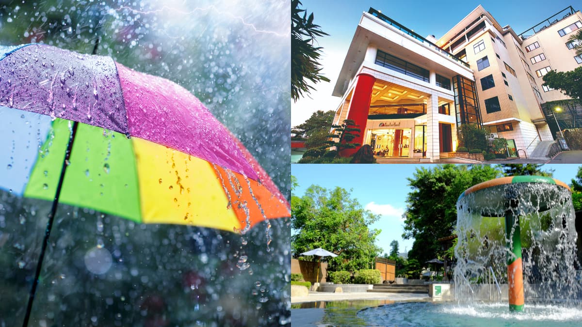 用不到的傘別丟！北投溫泉飯店「持傘免費換泡湯券」，９種SPA池不限時任你泡