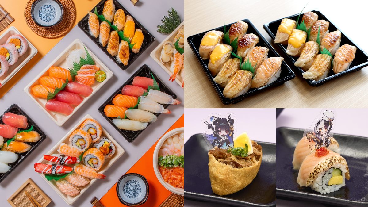 鮭魚壽司買一送一!鮭魚壽司、焦糖鮭魚只要15元,再送味噌湯+60元優惠券