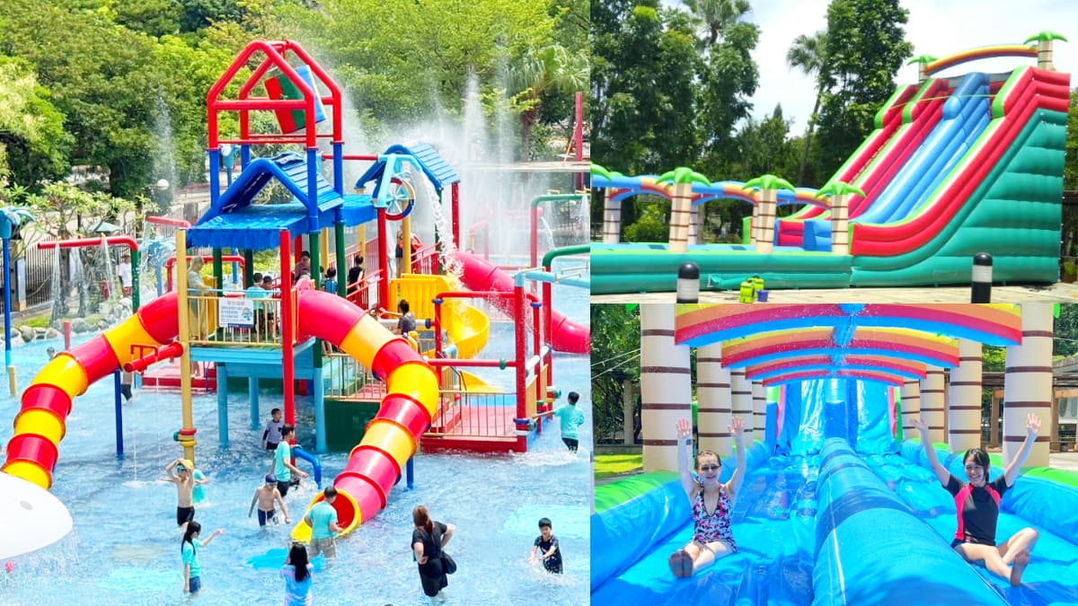 台北水樂園這天「免費入園」！１日限定市集園遊會，嗨玩6.5公尺滑水道