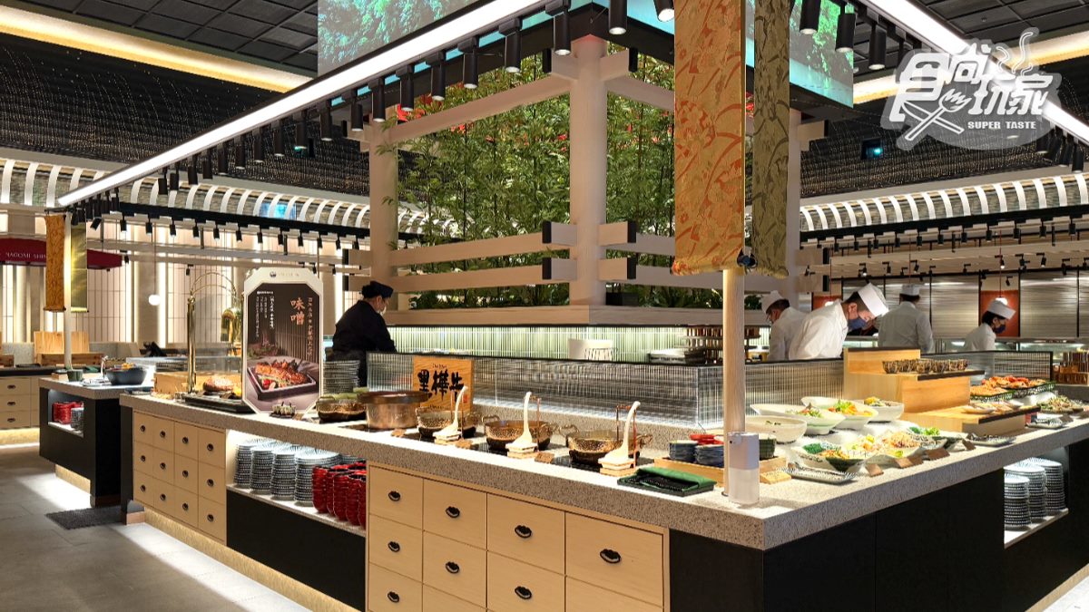 「NAGOMI雅」以京都文化為主題，有別於首店「NAGOMI新中山店」，多了許多限定菜色。