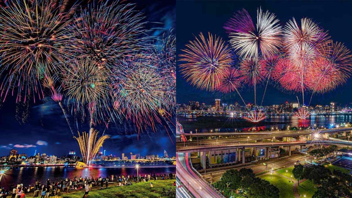 「2025大稻埕煙火」要來了!限時只有4天,煙火施放時間、捷運交通一次看