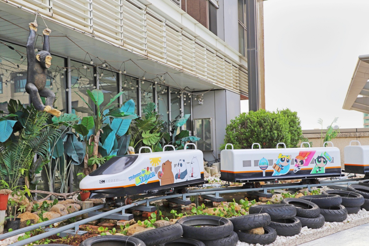 遊園火車、電動車免費玩!台南最萌親子飯店再升級,還有熊熊三兄弟主題餐 遊園火車、電動車免費玩!台南最萌親子飯店再升級,還有熊熊三兄弟主題餐