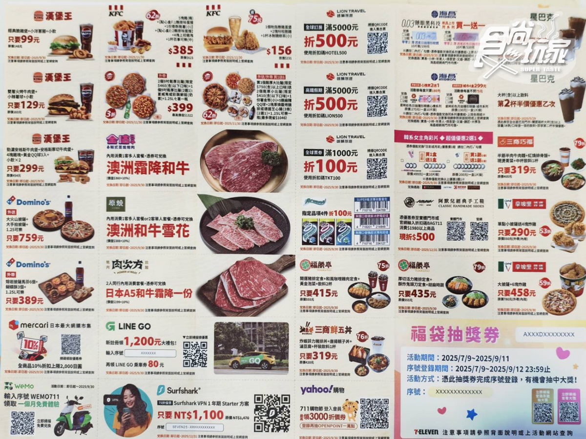 7-11最強「三麗鷗福袋」25款開箱！KITTY、大耳狗、酷洛米３大IP，開賣日、價格