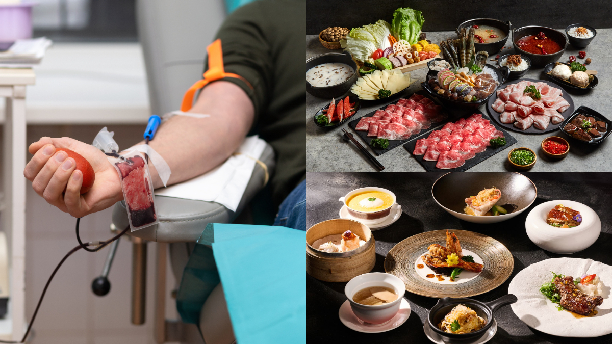 捐血送築間火鍋肉盤！活動１天快筆記，再送米、７大餐飲品牌優惠券