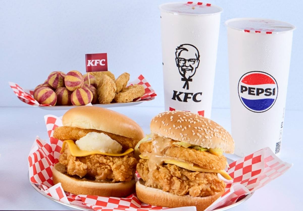 肯德基、繼光香香雞買一送一！「肉汁薯泥咔啦雞腿堡」開搶，加碼蛋塔買３送２