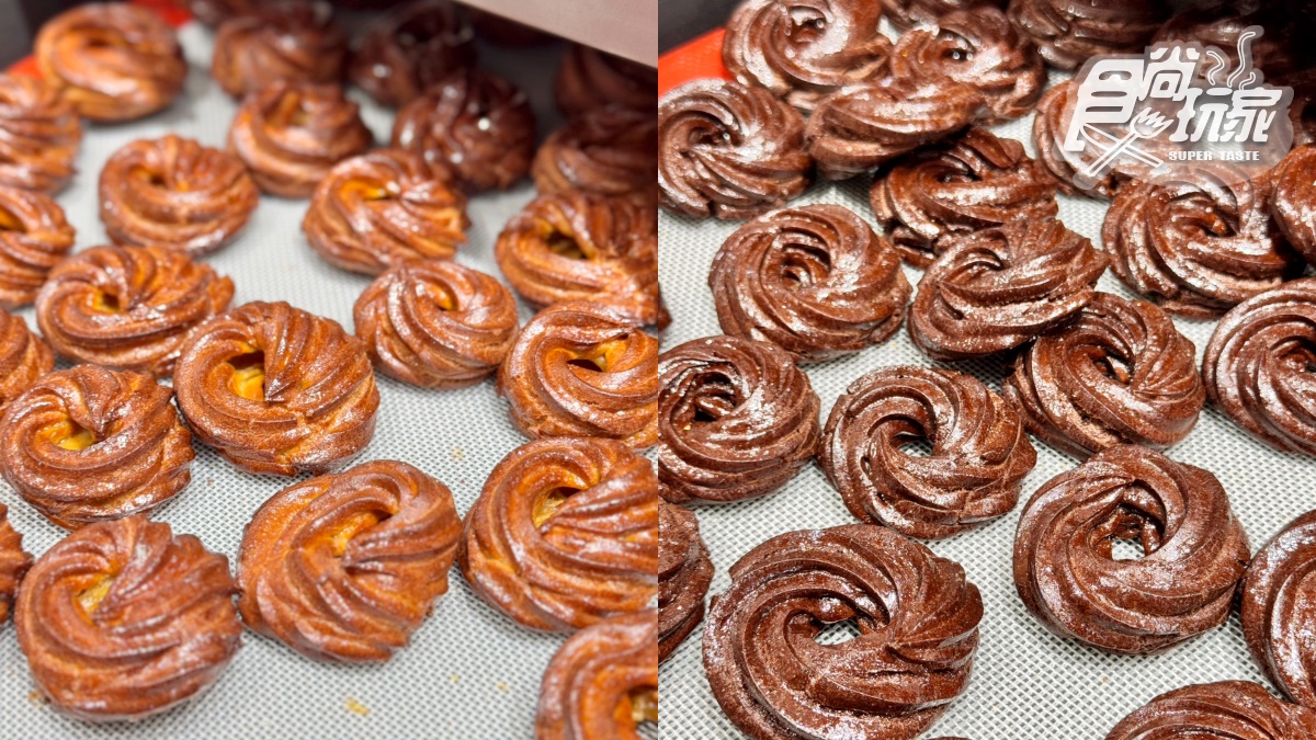 泡芙+甜甜圈新口感!全台首創「Kururu岢露圈」專賣店,軟餅乾複合店同步吃 泡芙+甜甜圈新口感!全台首創「Kururu岢露圈」專賣店,軟餅乾複合店同步吃