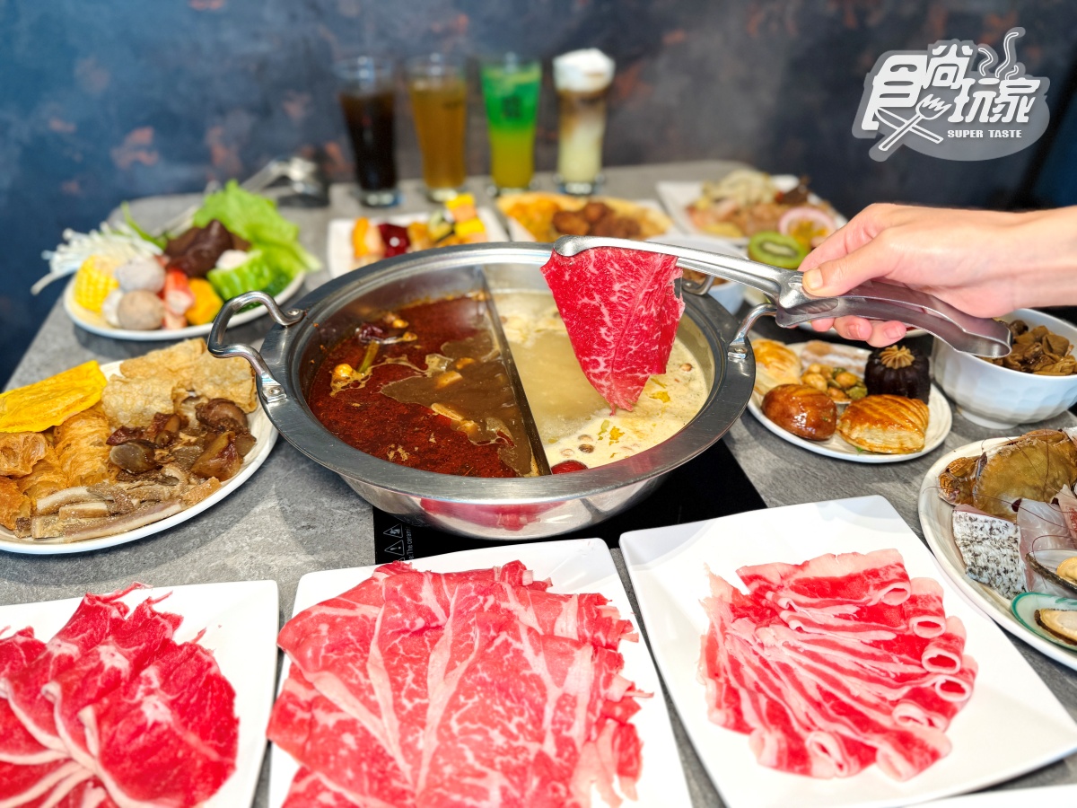 台北第１間「南霸天火鍋吃到飽」！現撈活蝦、百款自助吧、甜點暢吃千元有找