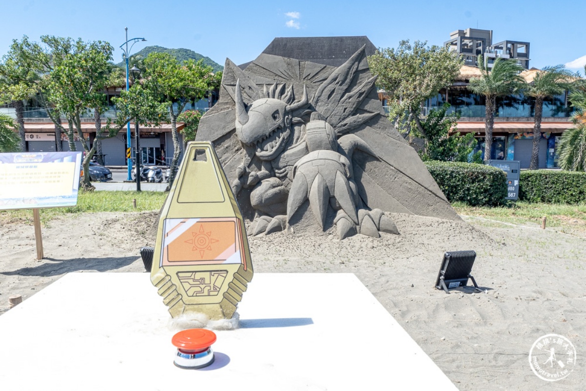 童年回憶《數碼寶貝》回來啦!新北沙雕展期間限定免費拍,搭配夜間光雕帥翻 童年回憶《數碼寶貝》回來啦!新北沙雕展期間限定免費拍,搭配夜間光雕帥翻