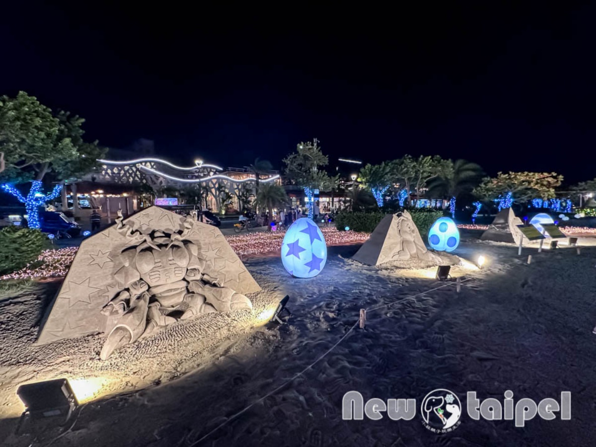 童年回憶《數碼寶貝》回來啦!新北沙雕展期間限定免費拍,搭配夜間光雕帥翻 童年回憶《數碼寶貝》回來啦!新北沙雕展期間限定免費拍,搭配夜間光雕帥翻