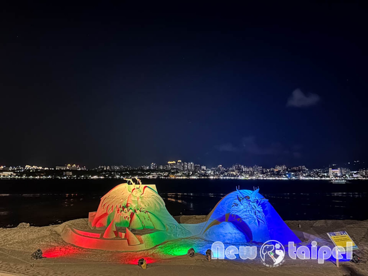 童年回憶《數碼寶貝》回來啦!新北沙雕展期間限定免費拍,搭配夜間光雕帥翻 童年回憶《數碼寶貝》回來啦!新北沙雕展期間限定免費拍,搭配夜間光雕帥翻