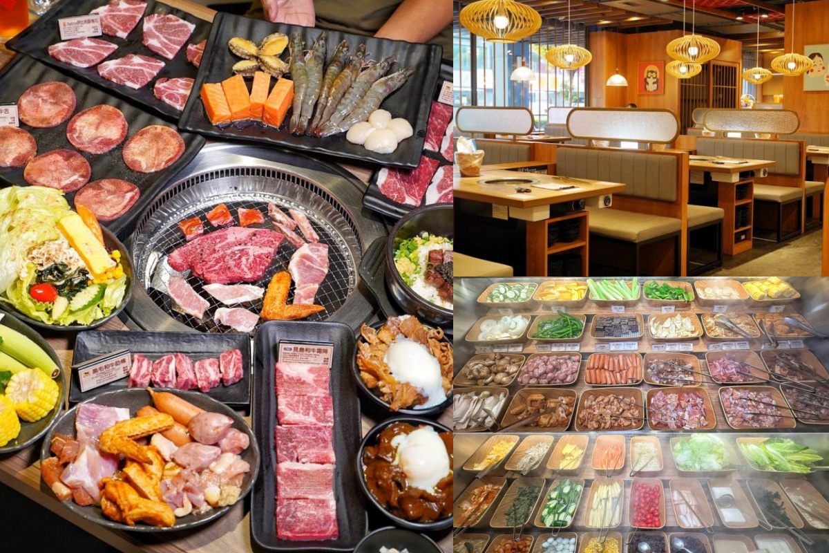 新竹燒肉吃到飽推薦：夯下去和牛燒肉放題-新竹經國店