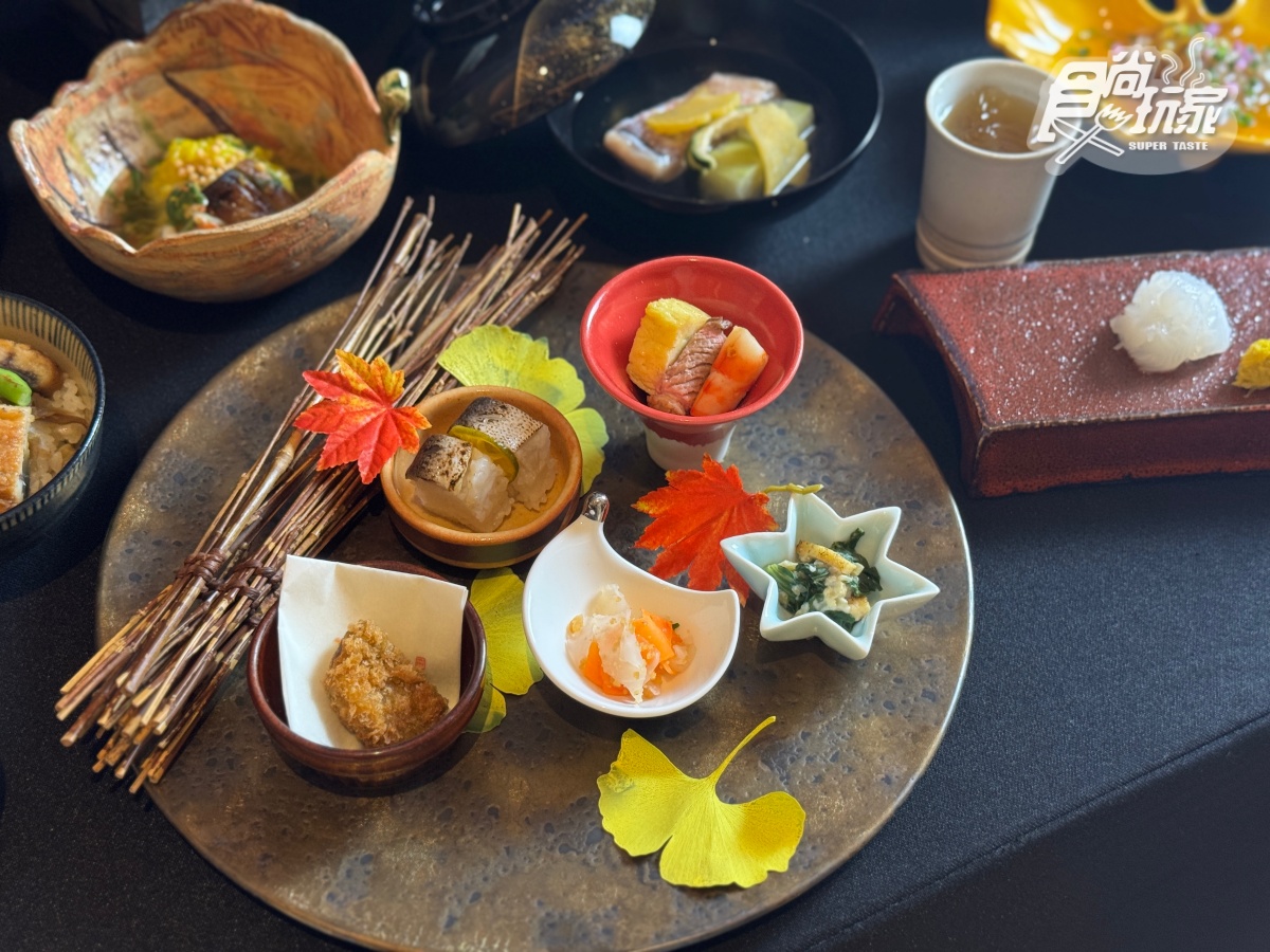 日本靜岡「懷石料理」來台北！期間限定秋季新菜單，還原江戶、戰國時代美食