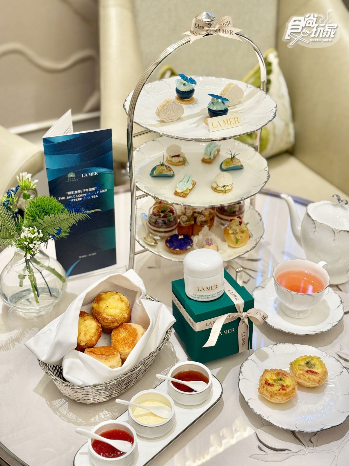 專櫃頂級「海洋拉娜」免費送！台北最強下午茶新菜單，10道夏日點心開箱
