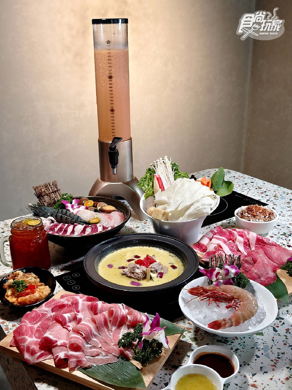 350元泰奶塔免費喝！全新泰式鍋物開幕優惠，必點冬蔭功、花膠干貝雞湯鍋