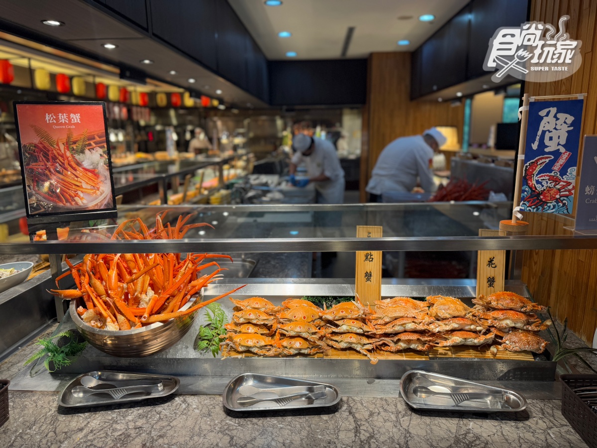 IG超夯宜蘭吃到飽！上百道菜色無限夾，爽嗑多種螃蟹、烤鴨六吃、星巴克暢飲