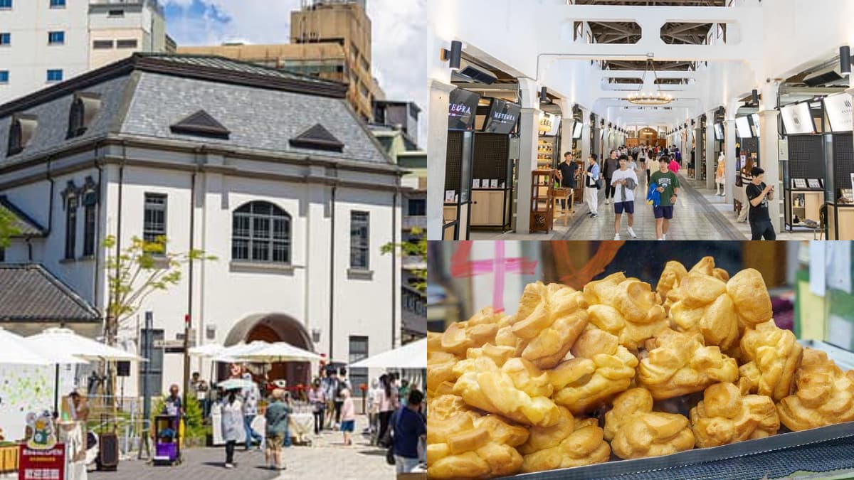 台南百年「西市場」重新開幕！超過百家攤位進駐，開吃古早味大泡芙、小酥餅