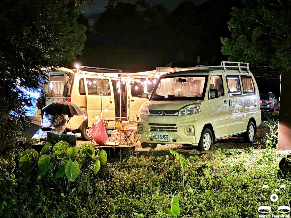 如果想體驗車露，蟬說和豪華露營車品牌「vantel」也有合作推出車泊。
