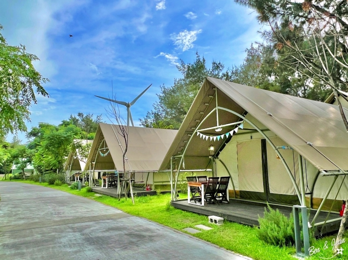 向海那漾是全台少有的海邊露營地